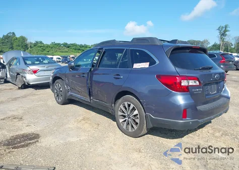 2017 Subaru Outback 2.5I Limited z USA, uszkodzony, nr VIN 4S4BSANC0H3314054